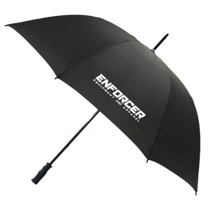 30x Pack of Black Umbrellas custom with your LOGO - Enforcer Equipment & Apparel