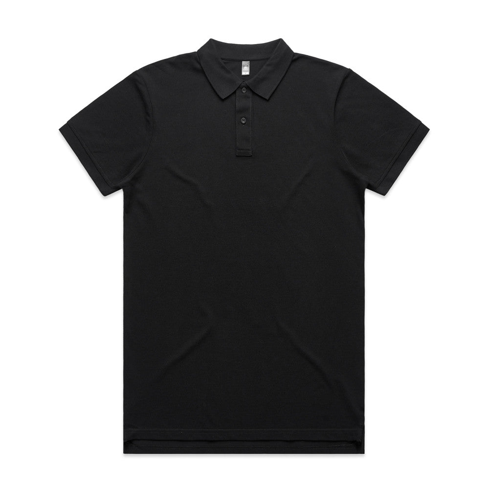 Muscle Fit Black Polo Shirt