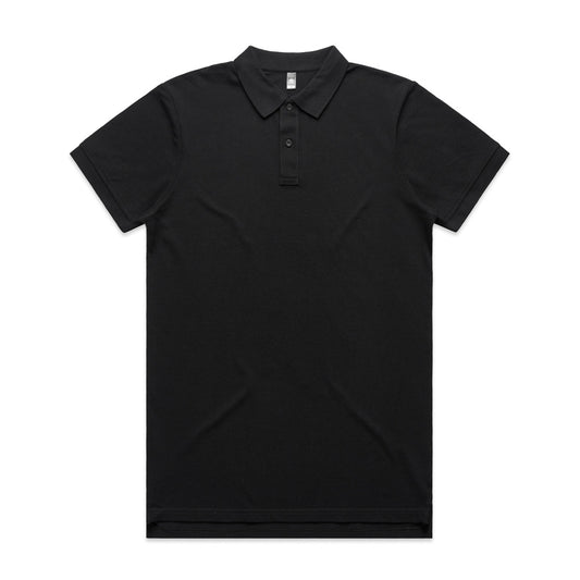 Muscle Fit Black Polo Shirt