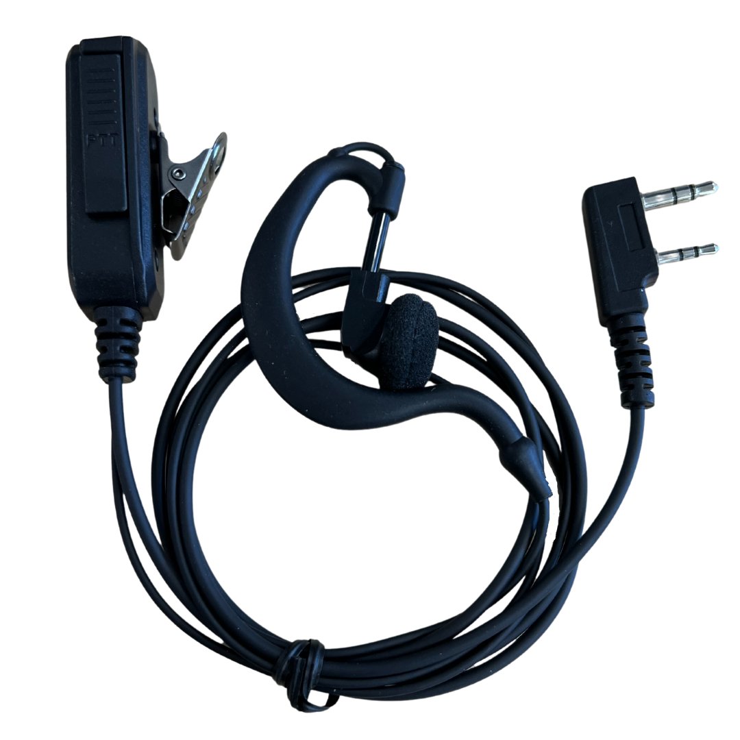 Enforcer G - Shape Over - the - Ear Earpiece (2 - Pin) for Kenwood Radios - Enforcer Equipment & Apparel