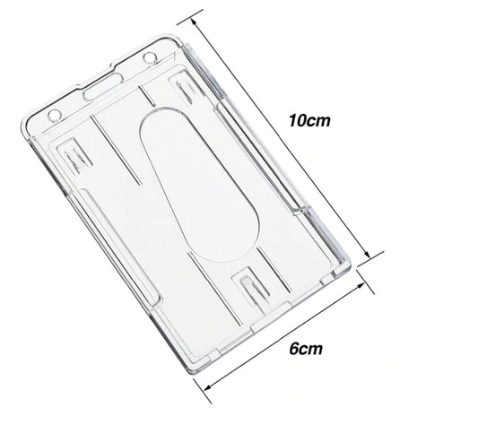 Hard Plastic Security Licence & RSA ID Holder for Lanyard - Enforcer Equipment & Apparel